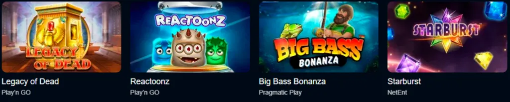 Gry dostępne w Monsterwin